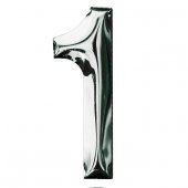 Posta Kutusu Yapışkanlı Rakam Metal Kapı Numarası No:1 - 1