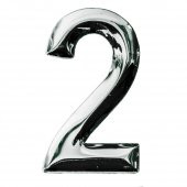Posta Kutusu Yapışkanlı Rakam Metal Kapı Numarası No:2 - 1