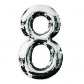 Posta Kutusu Yapışkanlı Rakam Metal Kapı Numarası No:8 - 1