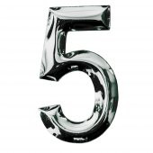 Posta Kutusu Yapışkanlı Rakam Metal Kapı Numarası No:5 - 1