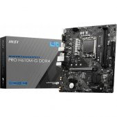 MSI PRO H610M-G Intel H610 3200 MHz DDR4 Soket 1700 mATX Anakart - 1