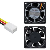 POWERMASTER PM-17896 IC-216 60X60X25 MM 6X6 12 VOLT DC 3 KABLOLU FAN thumbnail 1