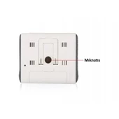 Diwu DC102 İç Mekan Termometre Nem Ölçer Saat - 4