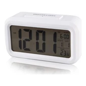 Diwu Optik Masaüstü Saat Takvim Termometre Beyaz - 2