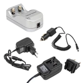 Digital Efcell 123A 16340 17335 2 li Ev Araç Pil Şarj Cihazı Priz Tipi Ve 12 Volt 3.7 Volt Lion Pil Şarj Aleti thumbnail 2