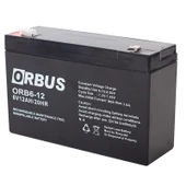 Ayt Orbus 6 Volt 12 Amper Kuru Akü ORB6-12 150x50x94 Mm - 1