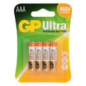GP 24AU-2U4 Alkalin AAA İnce Kalem Pil 4 lü 1.5V - 3