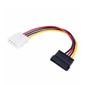 Ayt Serial Sata Power Kablo 4 Pin Dvr Kamera Kayıt Cihazı Harddisk Arası Aktarma Kablosu - 3