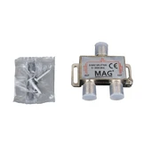 MAG 1 İn 2 Splitter 5-2500 Mhz Bölücü Tv Anten Çoklayıcı 1 Giriş 6 Çıkış Dağıtıcı - 8