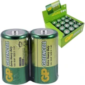 GP 13G 2S2 R20 Büyük D Boy Pil 20'li Paket - 1