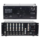 MagicVoice MV-300EF-TR 300 Watt 6 Mikrofon Girişli USB-Bluetooth Destekli Trafolu Mixer Anfi - 1
