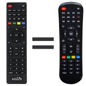 WEKO KR HITECH KORAX MINI HD UYDU KUMANDASI (16936=13266) - 2