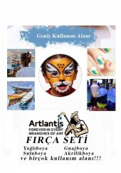 Fırça Seti 10 Lu Resim Fırçası 1 Paket Suluboya Akrilik Boya Guaj Boya Yağlı Boya Fırca Seti Kesik Yelpaze - 5