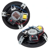 Ayt Magicvoice Mv-18042 12 Cm 6 Watt Siyah Trafolu Metal Kasa Alçıpan Hoparlörü Delik Çapı 15 Cm - 5