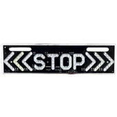 Ayt Elektrikli İşaret Cihazı Oklu Stop Büyük 12 Volt Oto Araç Okul Taşıtları İçin Led Aydınlatma Yön Tabelası - 2