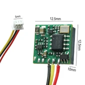 Ayt Hello HL-19305 3.6Mm 800 Tvl 1x4 Sensör Mikrofonlu Mini Kamera Dvr Kayıt Cihazı İçin Giz li Kamera thumbnail 3