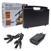 Ayt Magicvoice Mv-19589 Mini Kablosuz Enstrüman Mikrofonu Uhf Kablosuz Mikrofon thumbnail 6