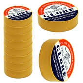 GLOBE 0.13MMX19 MM SARI İZOLE BANT (10LU PAKET) thumbnail 2