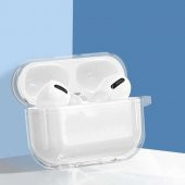 Apple Airpods Pro 2 Kılıf Şeffaf Kristal Silikon Zore Airbag 14 Kılıf - 3
