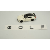 Volkswagen Golf Bagaj 3M 3D Yeni Nesil Krom ABS Yazı Logo Amblem thumbnail 2