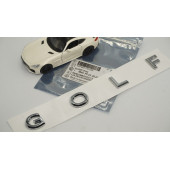 Volkswagen Golf Bagaj 3M 3D Yeni Nesil Krom ABS Yazı Logo Amblem thumbnail 6