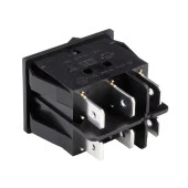 İKİLİ IŞIKLI MERCEKLİ ANAHTAR (IC-102) thumbnail 3