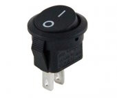 Ayt Mini Yuvarlak Işıksız ON OFF Anahtar Aç Kapa Anahtarı 2 Pin IC-134E - 1