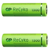 Gp Recyko 1300 Mah R6 AA Şarjlı 2'li Kalem Pil - 5