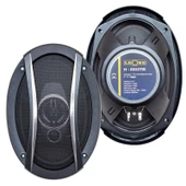 Leone HR-6935TW 1250 Watt 6 X 9 Kapaklı Çiftli Takım Oval Hoparlör 85 Lik Hoparlör - 8