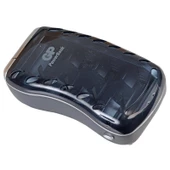GP Universal AA-AAA-9V-C-D Boy Ni-Mh Powerbank Pil Şarj Cihazı PB19GSMTB-2GB1 - 2