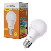 Powermaster PMLED-12V E27 850LMN 10 Watt 12 Volt 6500K Beyaz LED Ampul - 4