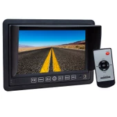 Ayt Powermaster PM-5879 7 İnç 12-24 Volt 3 Kanal AV Girişli Oto Monitörü Araç İçi Monitör - 4