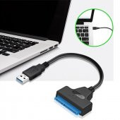 Powermaster USB 3.0 To Sata Data Kablo 22 Pin Hdd Ssd 13 Cm Hard Disk Kablosu - 2