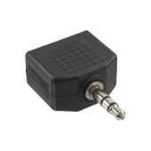 AYT TİCARET 3.5 MM STEREO ERKEK / 3.5 MM 2 DİŞİ ÇEVİRİCİ JACK (ELEKTROMER) thumbnail 1