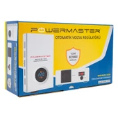 Powermaster Slim-1000 Otomatik Voltaj Kombi Regülatörü 220V Ev Tipi Regülatör 220 Volt 1000 Watt - 6