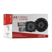 Magicvoice MGV-10 Tweeterlı 10 Cm Kapaklı 2 li Takım Hoparlör Oto Ses Sistemi - 3