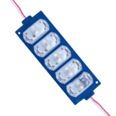 Powermaster 12 Volt 4 Watt Mavi 3030 10 X 53.8 Mm Lümen 180 Derece Mercekli Modül Led - 1