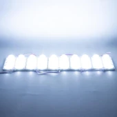 Powermaster 12 Volt 6 Watt Soğuk Beyaz Yanıp Sönen 3030 Modül Led 8 Ledli Mercekli - 6