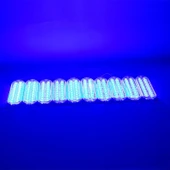 Powermaster 12 Volt 3.6 Watt Mavi Flaşlı Yanıp Sönen 2835 Modül Led 18 Ledli Mercekli - 6