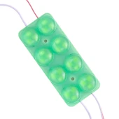 Powermaster 12 Volt 3.6 Watt Yeşil 2835 Mercekli Modül Led - 1