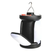 Powermaster Şarjlı Kamp Lambası Aydınlatma 150 Watt Usbli Led Askı Aparatlı 3 Modlu Katlanabilir 4 Kanat - 9