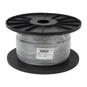 Powermaster 2+1 Gri 0.22 Mm CCTV Kamera Kablosu 250 Metre Güvenlik Kamerası Dvr Kayıt Cihazı Kamera Arası Kablo - 2