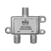Ayt Mag TV Sat 950-2500MHz Combiner 4K Ultra Hd Splitter MAG-X21 Uydu Karasal Anten Kamera - 1