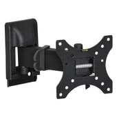 Powermaster 10-27 İnç Lcd Led Tv Monitör Hareketli Duvar Askı Aparatı 25-68 Ekran Uyumlu 15 kg Taşır - 1
