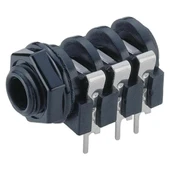 6.3 MM STEREO YATIK GİTAR JACK ŞASE - 1