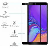 Samsung Galaxy A9 2018 6D Nano Kırılmaz Cam Ekran Koruyucu Plastik ve Cam Karışımı - 2