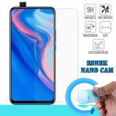 Huawei Y9 Prime 2019 Nano Kırılmaz Cam Ekran Koruyucu Plastik ve Cam Karışımı - 1