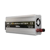 Powermaster 24 Volt 1000 Watt 220 Volt Modified Sinus İnverter 24V-220V Çevirici Dönüştürücü thumbnail 2