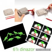 6 AD YEŞİL DİNAZOR KAZI BİLİM  EĞİTİCİ AKTİVİTE  FAALİYET ETKİNLİK BİLİMSEL PROJE  OYUNCAĞI .. - 1