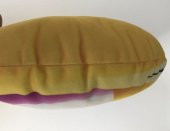30 CM EMOJİ ESPİRİLİ KARİKATÜR TEMALI YUVARLAK OYUNCAK YASTIK - 3
